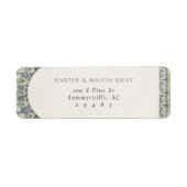 Mucha Custom Return Address Label (Voorkant)