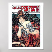 Mucha Cycles Perfecta Poster (Voorkant)