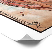 Mucha danskunst deco poster (Hoek)