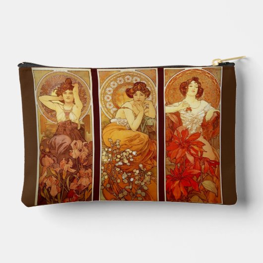 Mucha edelstenen etui (Achterkant)