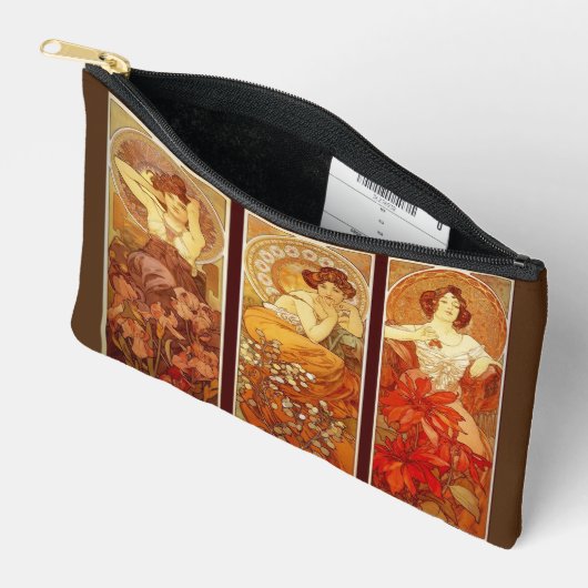 Mucha edelstenen etui (Open)