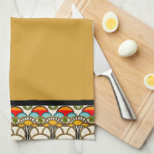 Mucha en Cliff - Monogrammed Theedoek (Quarter Fold)