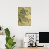 Mucha - Fevrier Cocorico Poster (Thuiskantoor)
