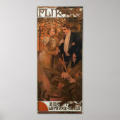 Mucha - Flirt Poster (Voorkant)