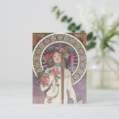Mucha Goddess Briefkaart (Staand voorkant)