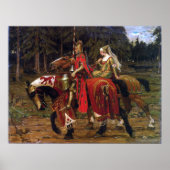 Mucha - Heraldic Chivalry Poster (Voorkant)
