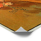 Mucha - herfst 1896 poster (Hoek)