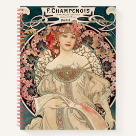 Mucha illustratieplanner Notitieboek