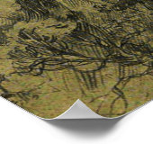 Mucha - Juin Cocorico Poster (Hoek)