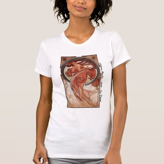 Mucha - La Danse T-shirt (Voorkant)
