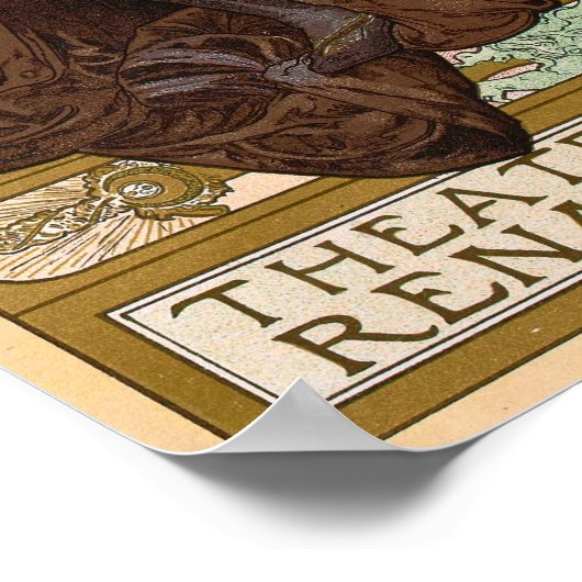 Mucha - La Renaissance Poster (Hoek)