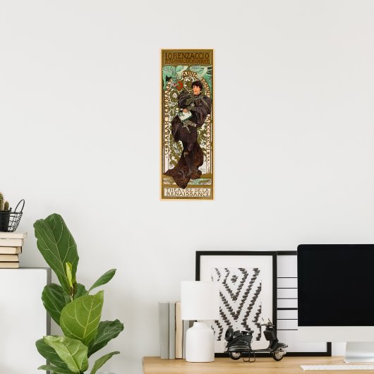 Mucha - La Renaissance Poster (Thuiskantoor)