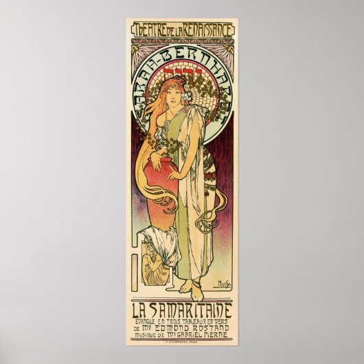 Mucha - La Samaritaine Poster (Voorkant)