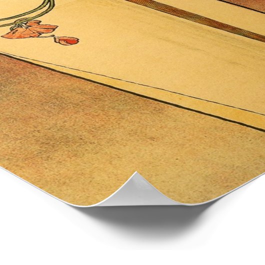 Mucha La Trappistine Poster (Hoek)