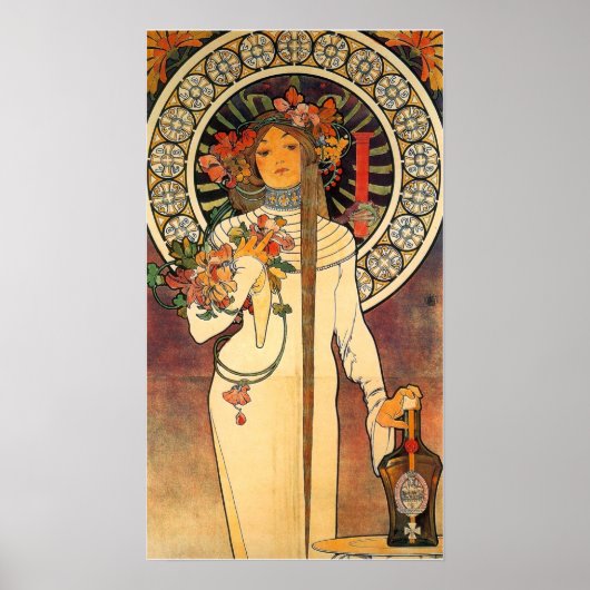 Mucha - La Trappistine Poster (Voorkant)