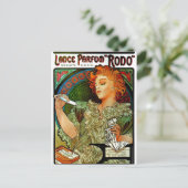 Mucha Lance Parfum Rodo Briefkaart (Staand voorkant)