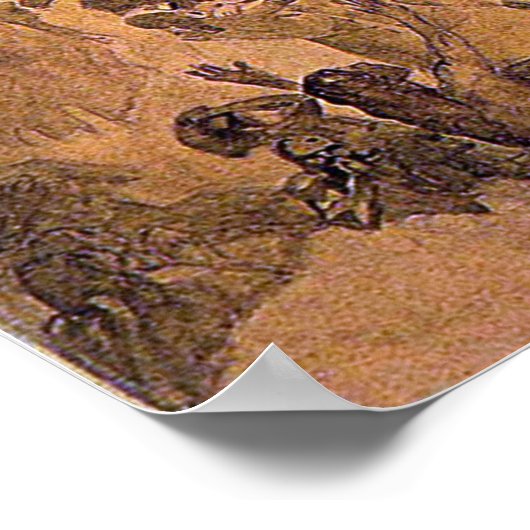 Mucha - Leeftijd van Wisdom 1938 Poster (Hoek)