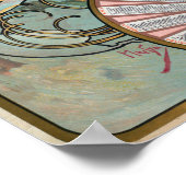 Mucha - Lefevre Biscuits 1896 Poster (Hoek)