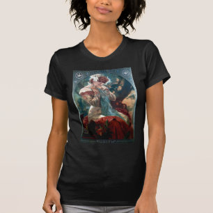Mucha Lefevre-Utile art deco damesrode jurk