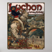 Mucha - Luchon 1895 Poster (Voorkant)