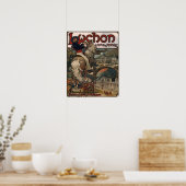 Mucha - Luchon 1895 Poster (Keuken)