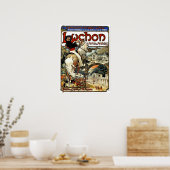 Mucha - Luchon - Art Nouveau - Casino-Poster Poster (Keuken)