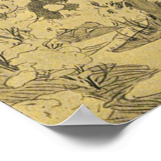 Mucha - Mai Cocorico Poster (Hoek)