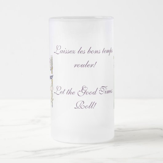 Mucha Mardi Gras Matglas Bierpul (Center)