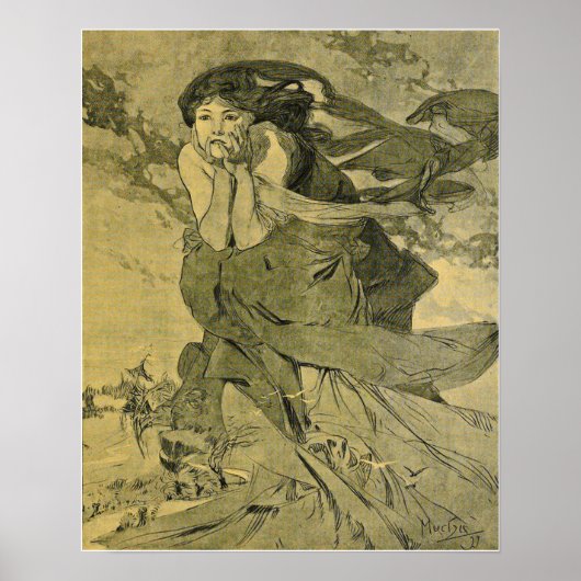 Mucha - Mars Cocorico Poster (Voorkant)