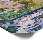 Mucha - Maud Adams tot Joan of Arc 1909 Poster (Hoek)