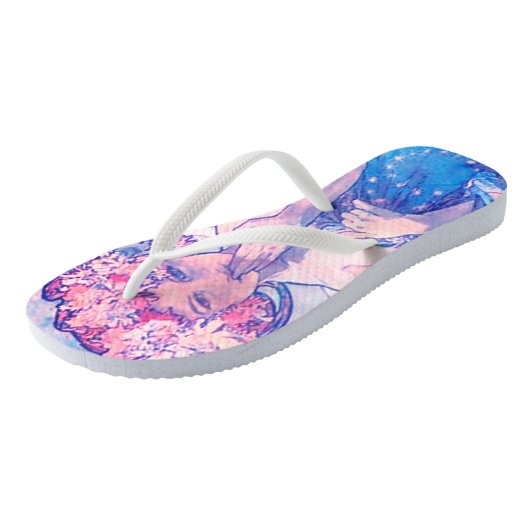Mucha Moonlight Teenslippers voor dames (Schuin)