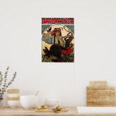 Mucha - Moraviair Teachers' Choir 1911 Poster (Keuken)