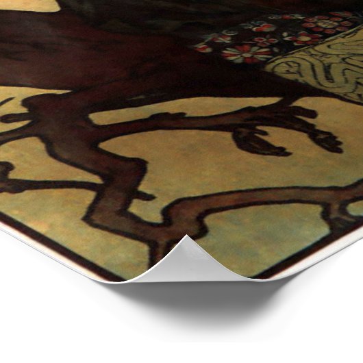 Mucha - Moraviair Teachers' Choir 1911 Poster (Hoek)