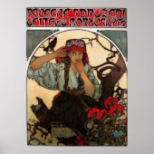 Mucha - Moraviair Teachers' Choir 1911 Poster (Voorkant)