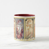 Mucha ~ Panel of Three Mok (Midden)