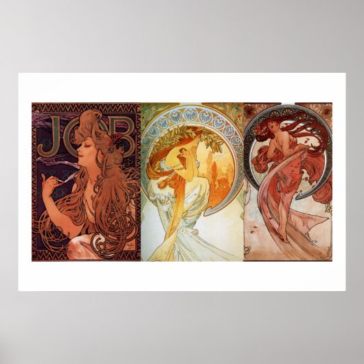 Mucha Poster (Voorkant)