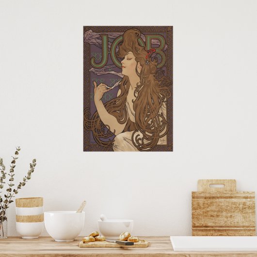 MUCHA POSTER (Keuken)