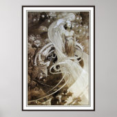 Mucha Poster Print - Illustratie van Le Pater ~ (Voorkant)