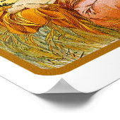 Mucha Poster Print: Twee Natuur scènes (Hoek)