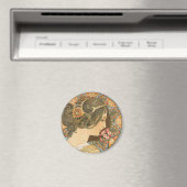 Mucha Primrose CC0639 Fridge art collectie Magnet (Insitu (Vaatwasser))