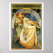 Mucha Princess Hyacinth 20 van 28 Poster (Voorkant)