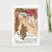 Mucha - Salon des Cent Feestdagen Kaart (Voorkant)