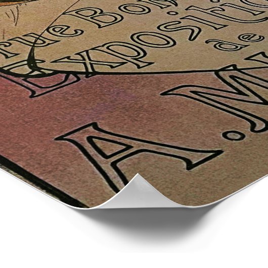 Mucha - Salon des Exhibition 1897 Poster (Hoek)