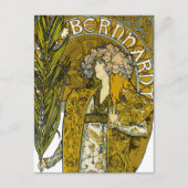 Mucha - Sarah Bernhardt - Gismonda Briefkaart (Voorkant)
