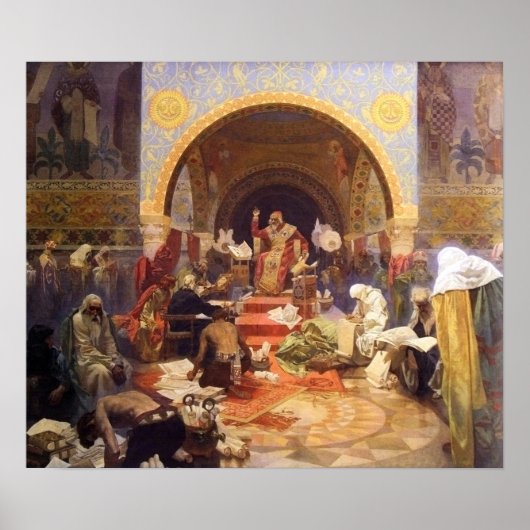 Mucha - Simeon Bulharsky Poster (Voorkant)