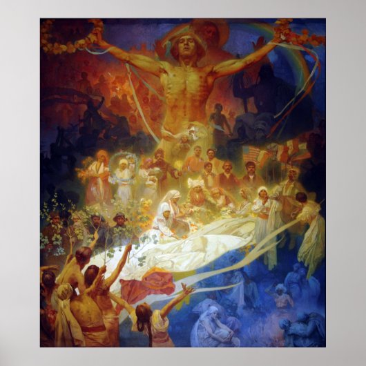 Mucha SLAV EPIC NO. 20........1926 Poster (Voorkant)