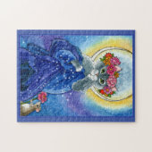 Mucha Spring Cat spoof jigzaagpuzzel Legpuzzel (Horizontaal)