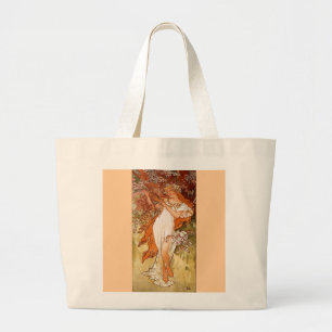 Mucha Spring Grote Tote Bag