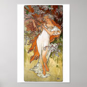 Mucha Spring Poster (Voorkant)