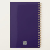  Mucha Stijl Mooi Vrouwenportret Planner (Achterkant)